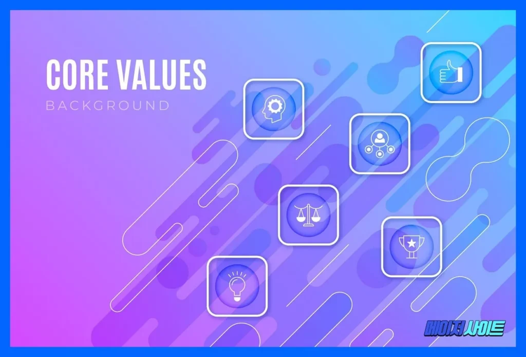우리가 제공하는 핵심 가치 (Core Values)