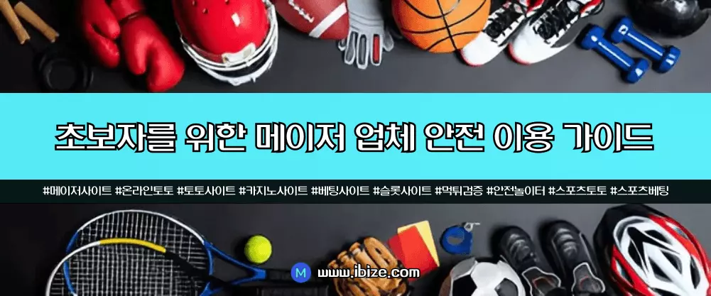 초보자를 위한 메이저 업체 안전 이용 가이드